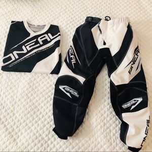 O’Neal Kids youth Moto Gear shirt M pants 5/6